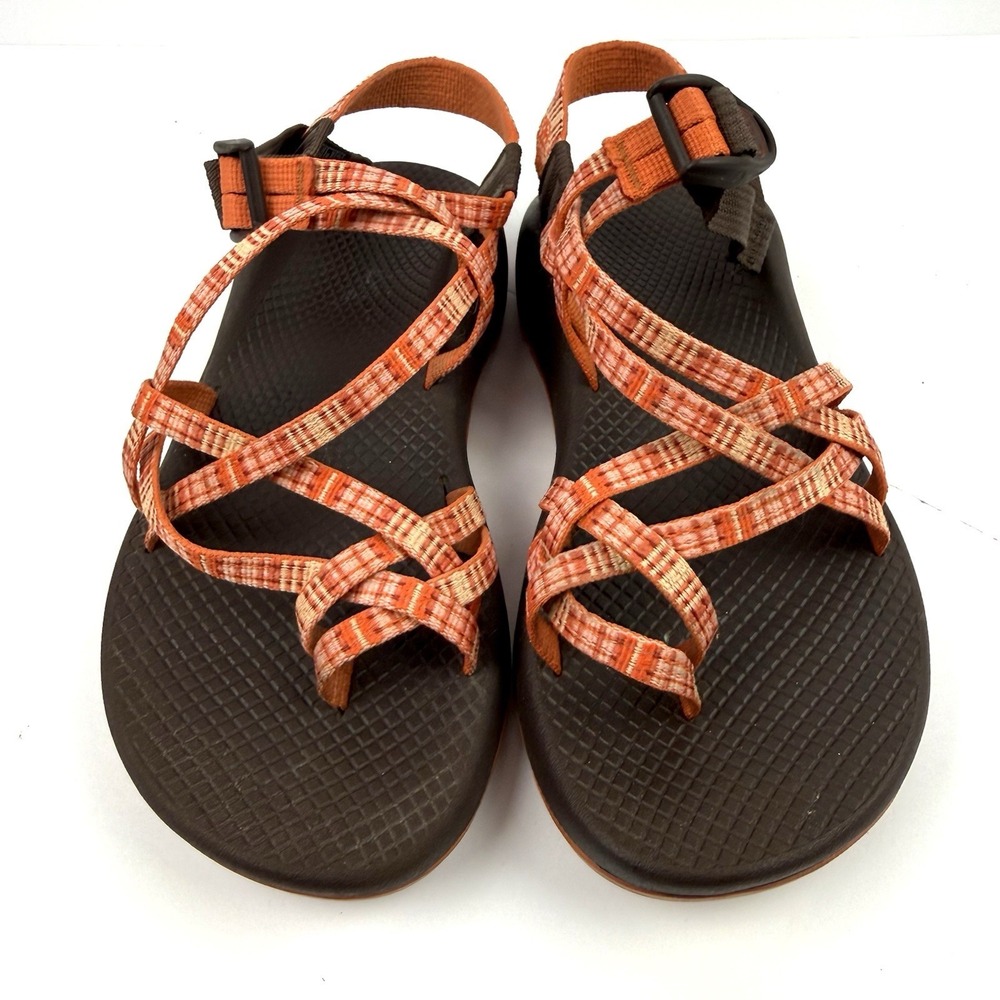 Chacos Z/X2 Sandals 8 Womens Orange Hiking Performance Shoes - Picture 3 of 8
